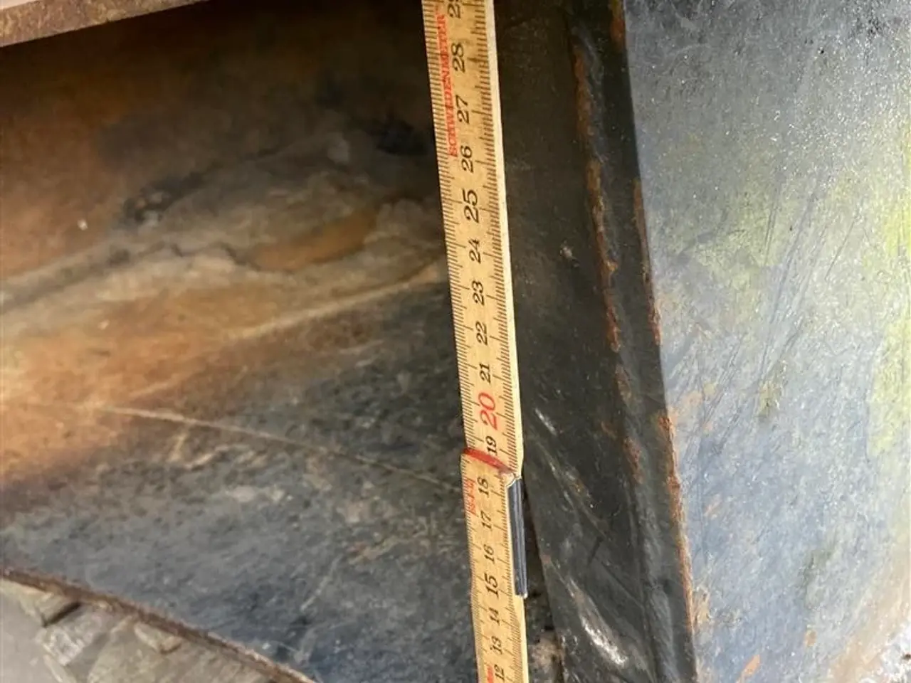 Billede 2 - Hydrema Profilskovl 30 cm i toppen og 20 cm i bunden