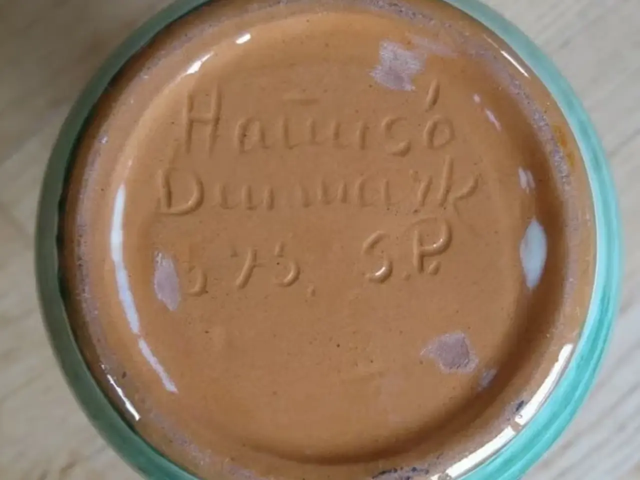 Billede 3 - Haunsø keramik vase med dyremotiv og hank
