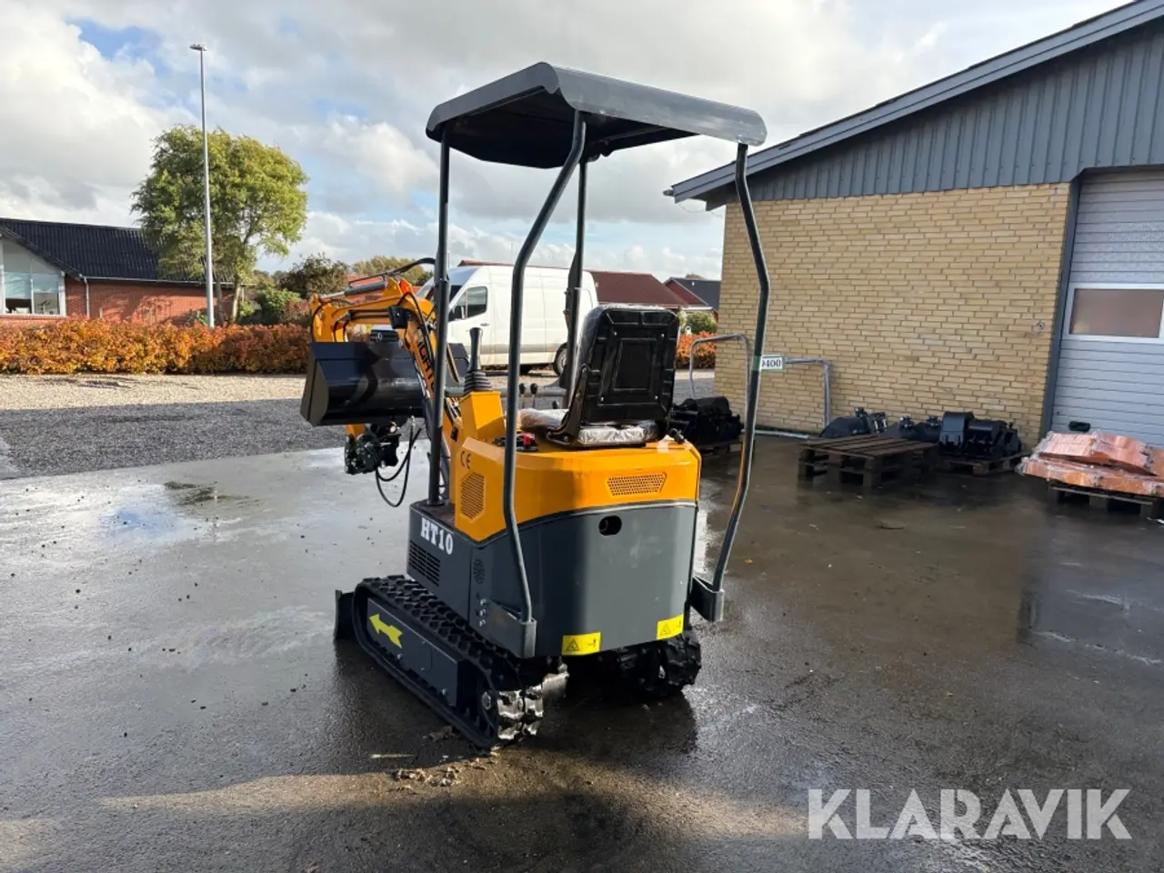 Billede 4 - Minigraver med redskabspakke Hightop HT10