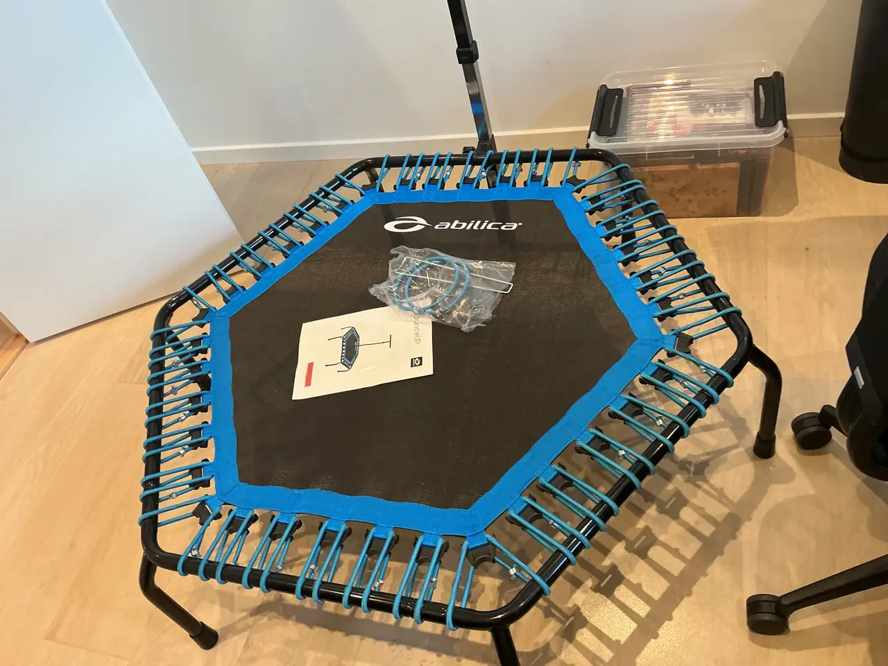 Billede 2 - Fitness trampolin kun brugt 4 timer