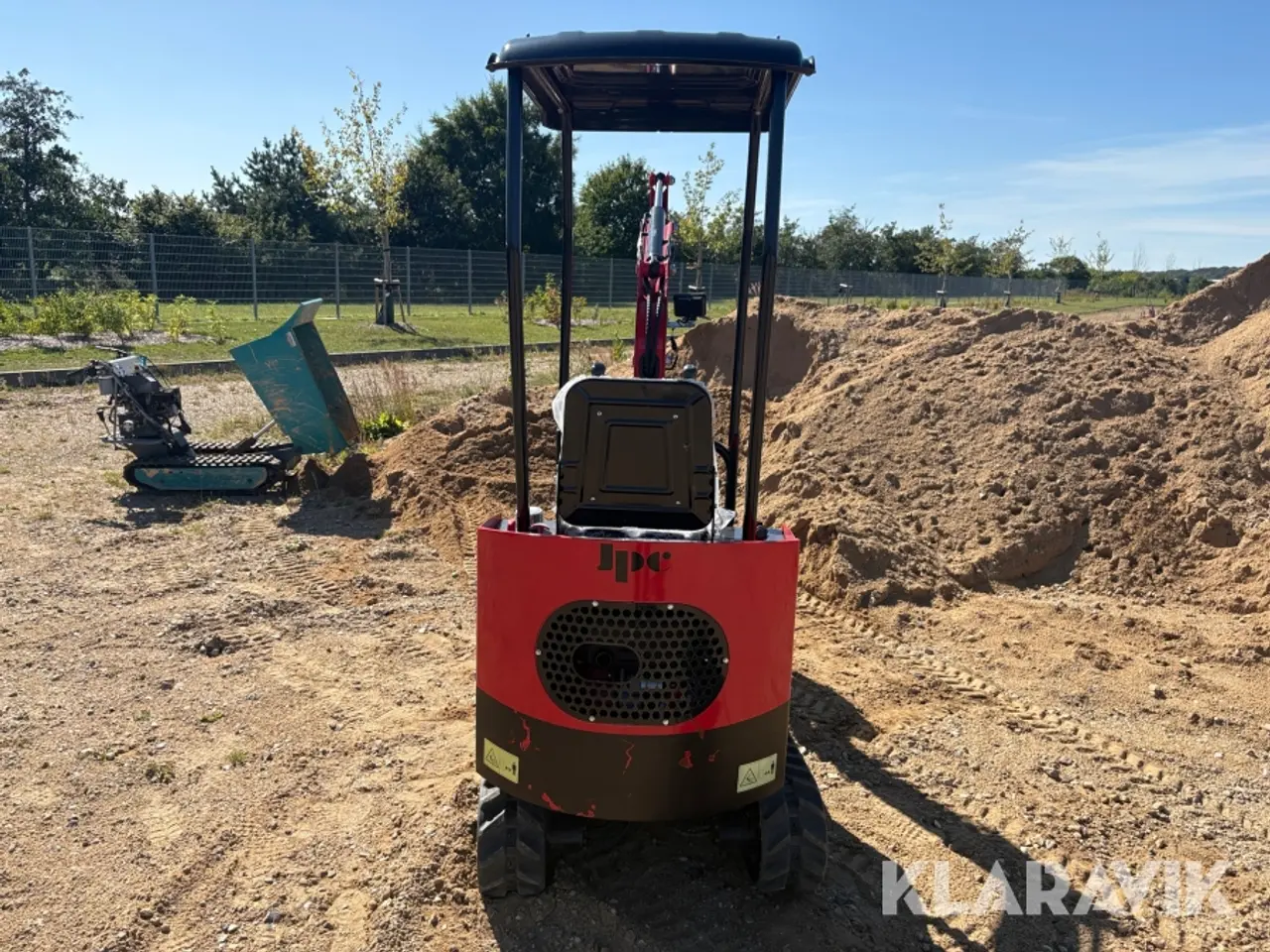 Billede 4 - Minigraver JPC HT12 med skovl