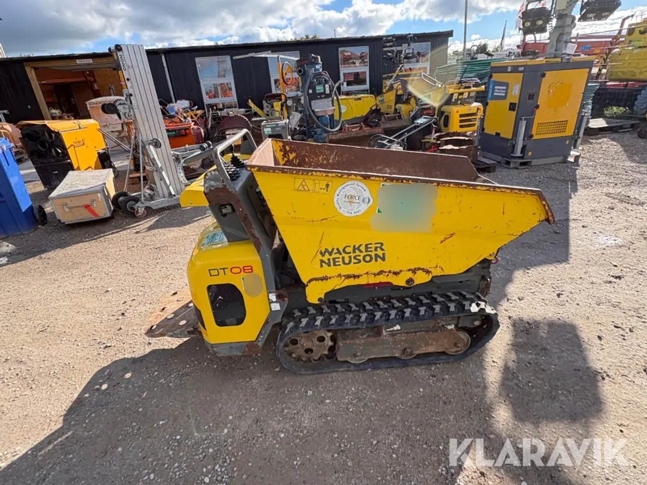 Billede 7 - Bæltedumper Wacker Neuson DT 08