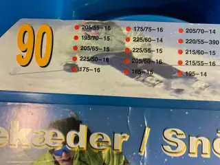 Snekæde 90 der aldrig har været i brug.
