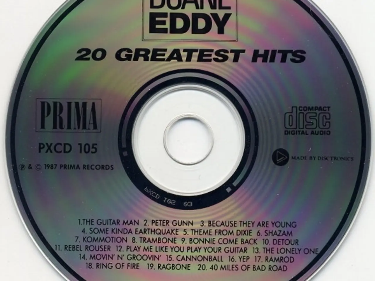 Billede 4 - Duane Eddy – 20 Greatest Hits – CD