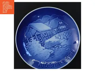 Juleplatte 1975 fra B&G (str. Ø 18 cm)