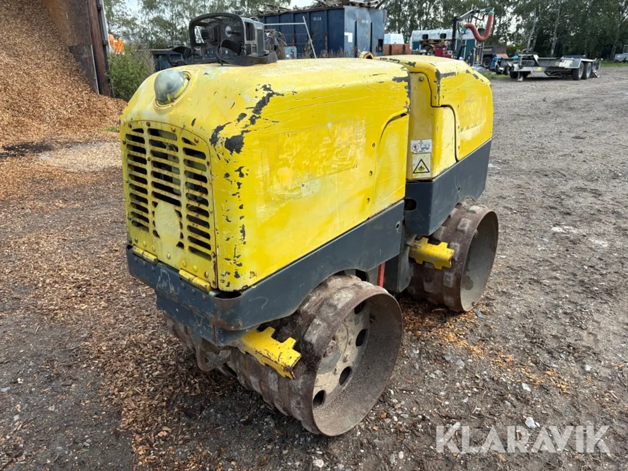 Billede 5 - Råjordskompaktor Wacker Neuson RT 82-SC2 - fjernstyret tandem-/grøftevalse