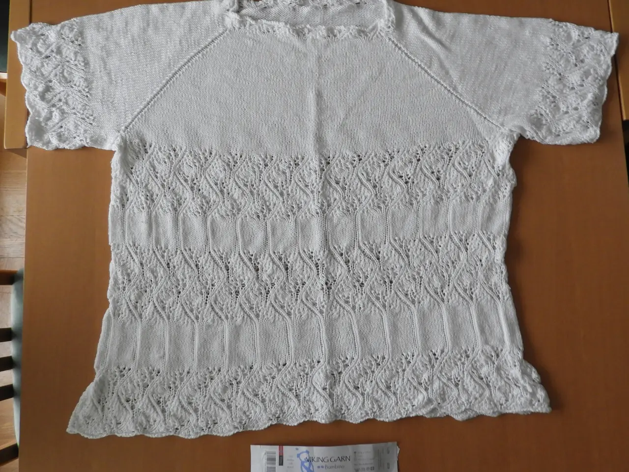 Billede 1 - Strikket t-shirt