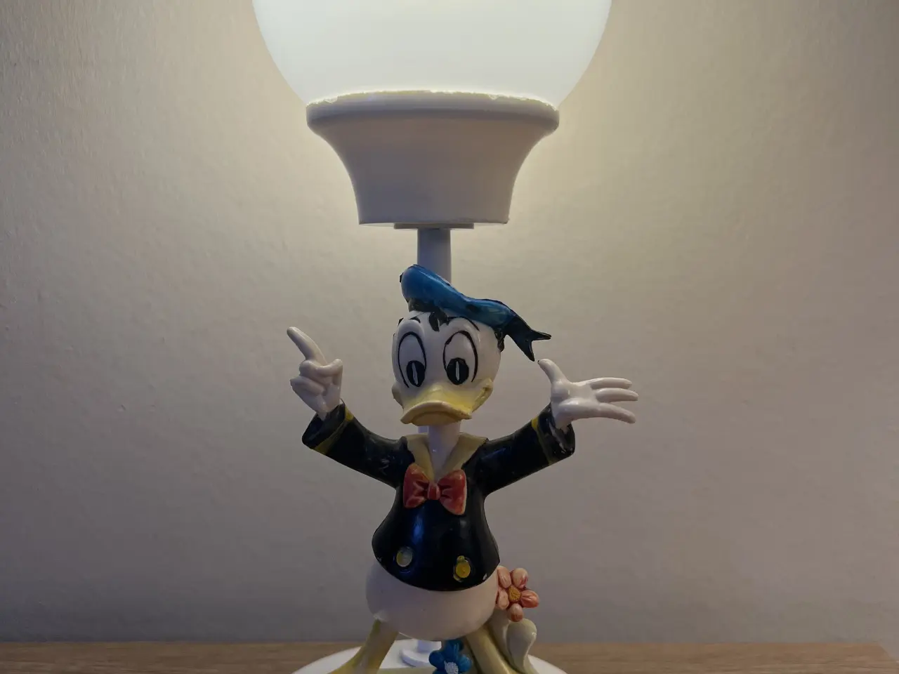 Billede 1 - Original Disney Anders And lampe fra 70’erne