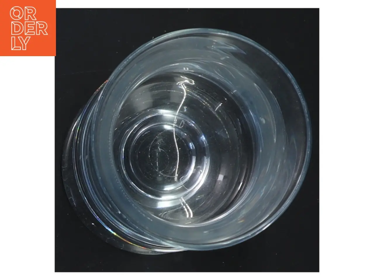 Billede 3 - Glas vase på fod (str. 14 cm)