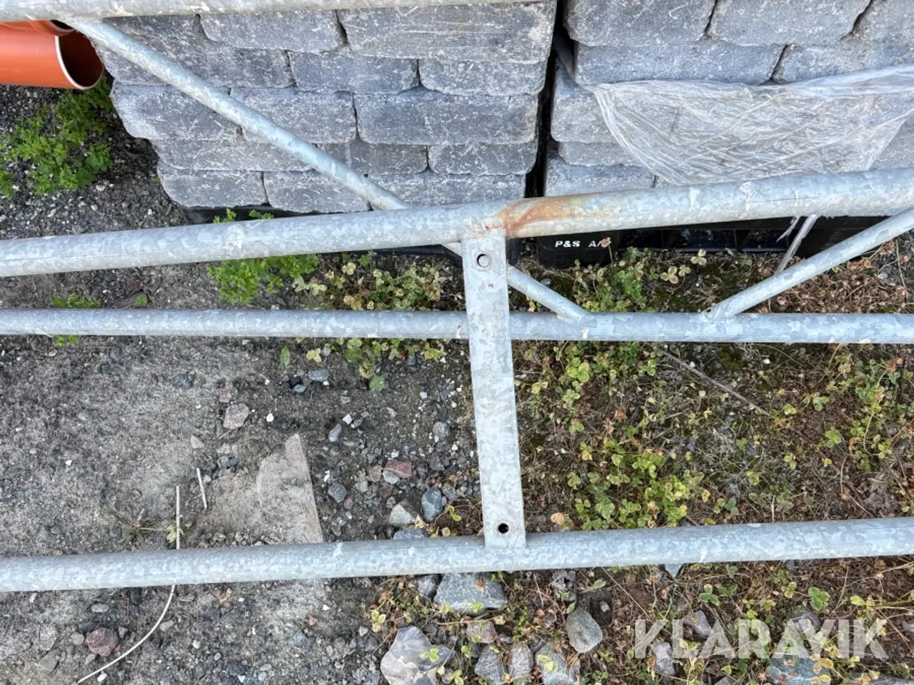 Billede 11 - Sikkerhedsrækværk galvaniseret, 2 Styk