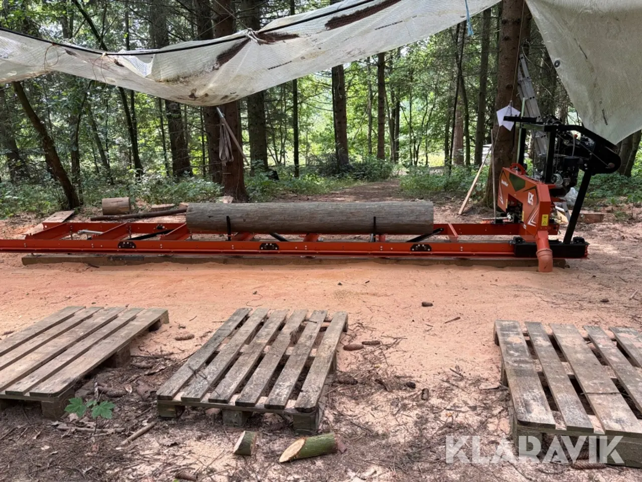 Billede 4 - Båndsavværk Wood-Mizer LX50SC