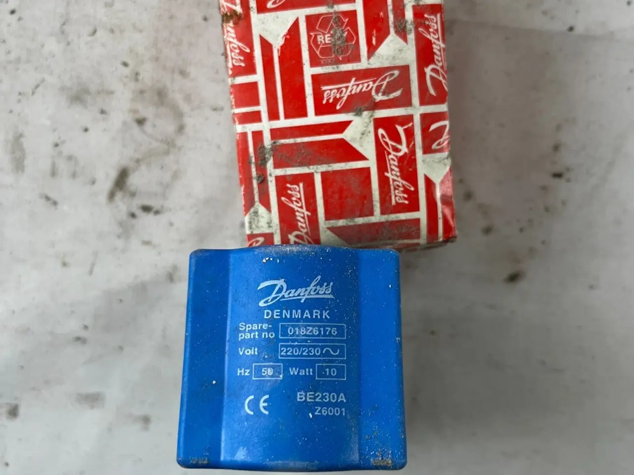 Billede 5 - Danfoss BE230A 018Z6176 Solenoid Coil 220/230V 10W