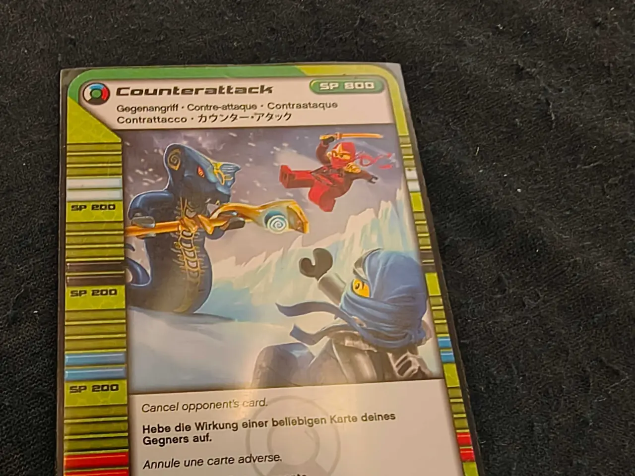 Billede 5 - LEGO Ninjago: Zane ZX spinner-sæt (9554)