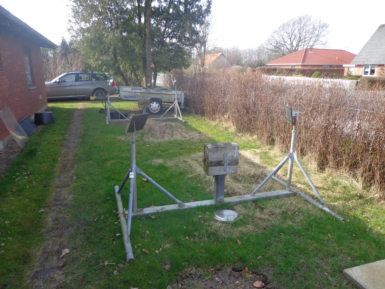Billede 1 - Bådstativ. Galvaniseret.