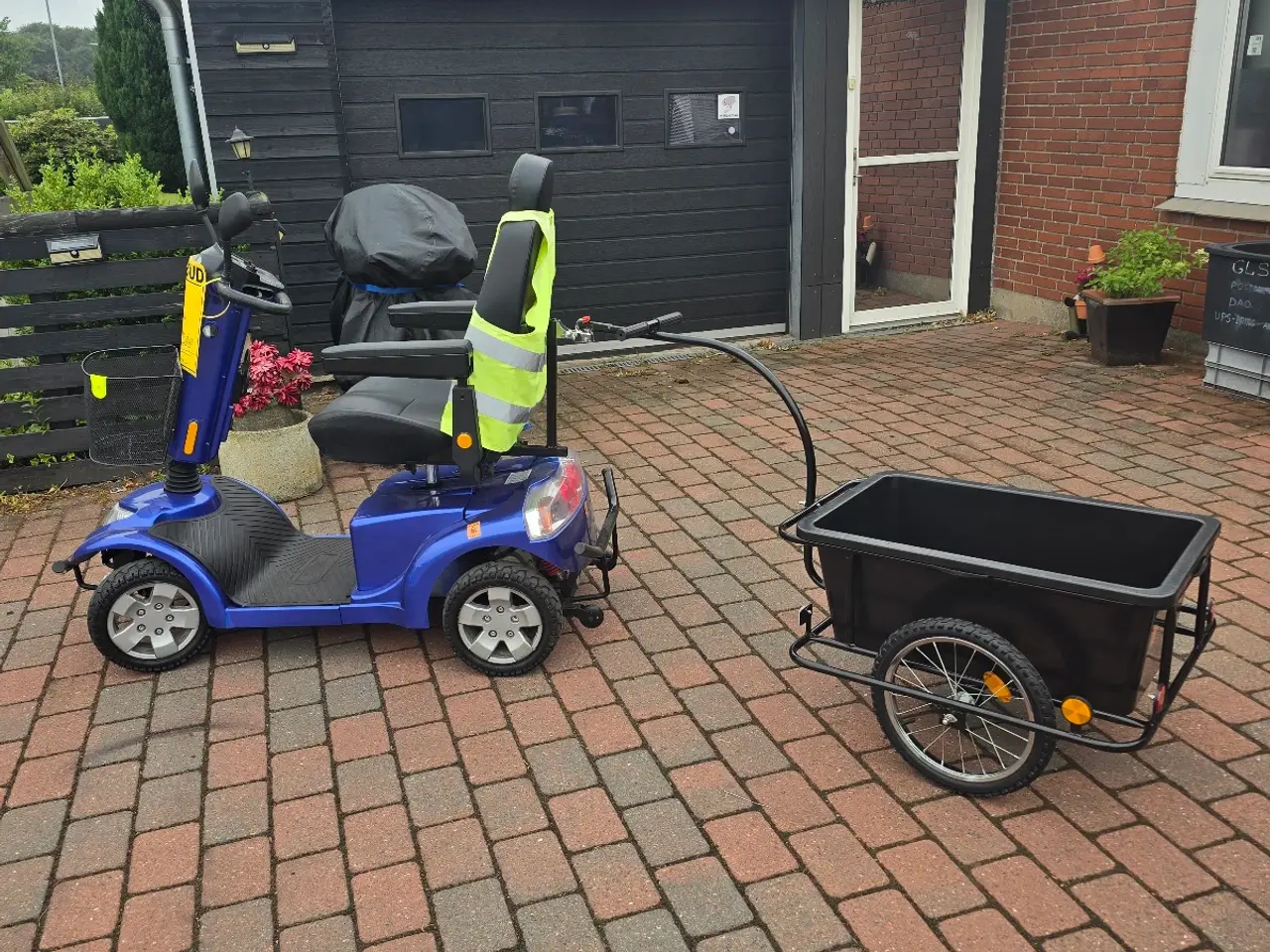 Billede 1 - GO EL / LB Elscooter 4 hjulet med trailer