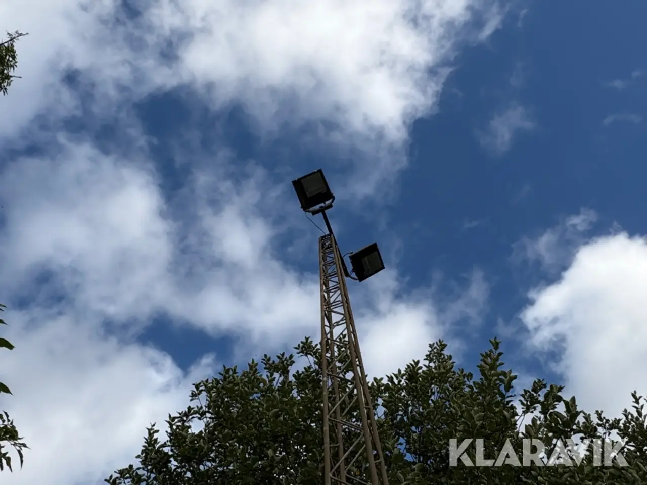 Billede 3 - Lysmast cirka 12 m med sensor
