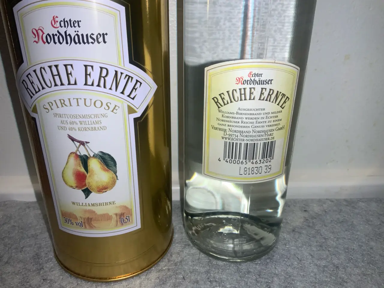 Billede 3 - Echter Nordhäuser Reiche Ernte pærelikør, 0,5 L.