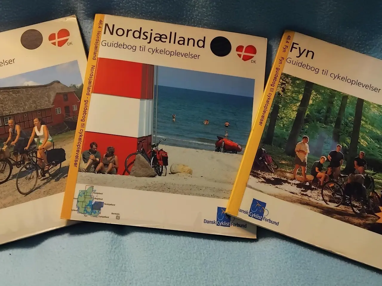 Billede 1 - Guidebog til cykeloplevelser i Danmark x 3