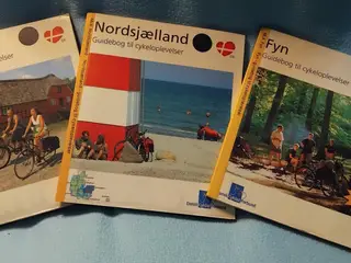Guidebog til cykeloplevelser i Danmark x 3