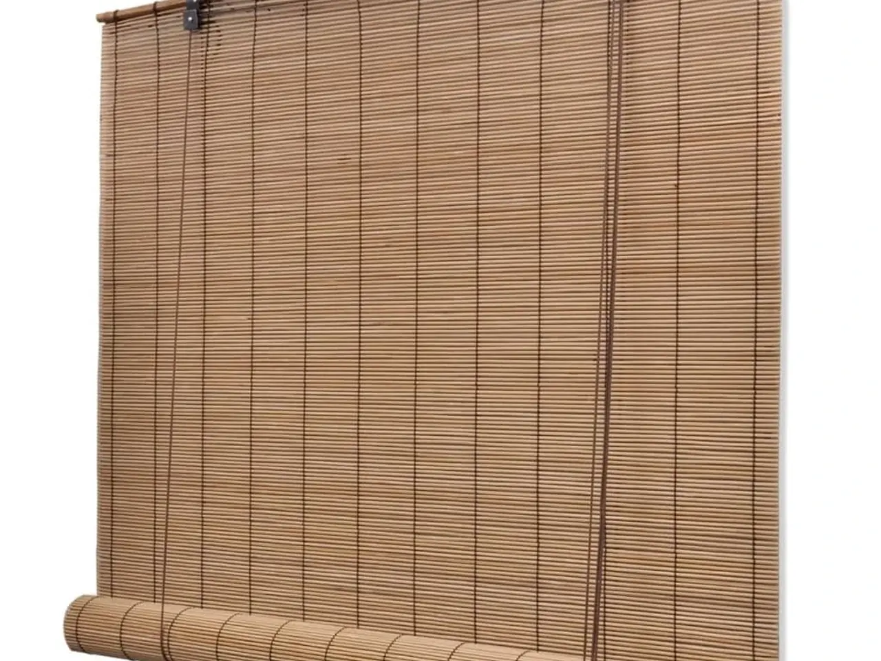 Billede 1 - Bambus rullegardin 100 × 160 cm - brun