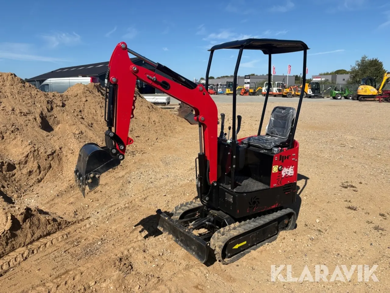 Billede 1 - Minigraver JPC HT12 med skovl