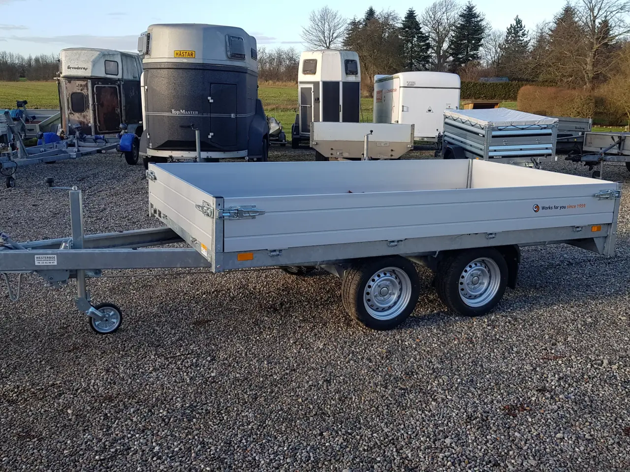 Billede 1 - Saris platformtrailer