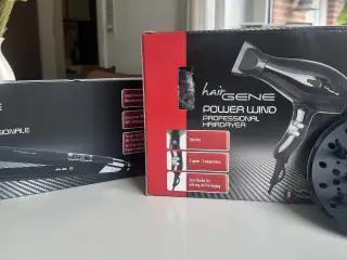 HairGENE professionel føntørre og stylingjern