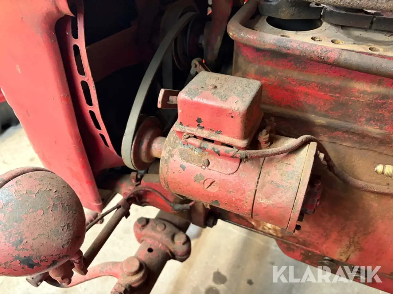 Billede 8 - Veterantraktor International Harvester Super A med plov