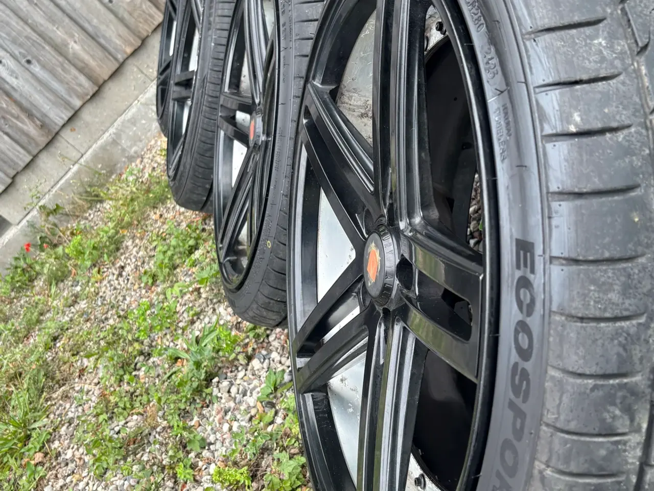 Billede 4 - AXE LUXURY SPLIT CONCAVE 5x112 20” M. Nye Dæk