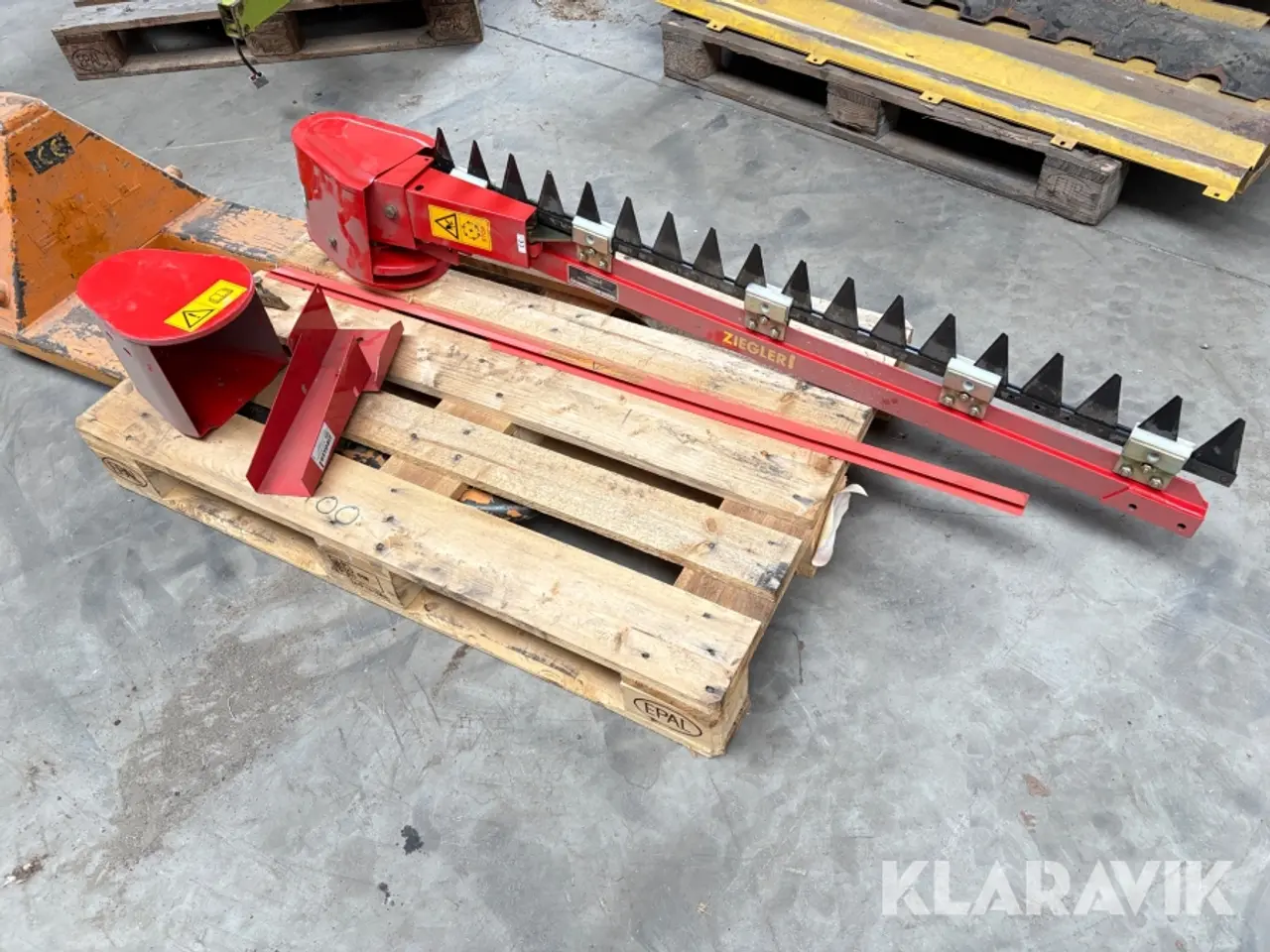 Billede 1 - Rapssidekniv Ziegler RT 135