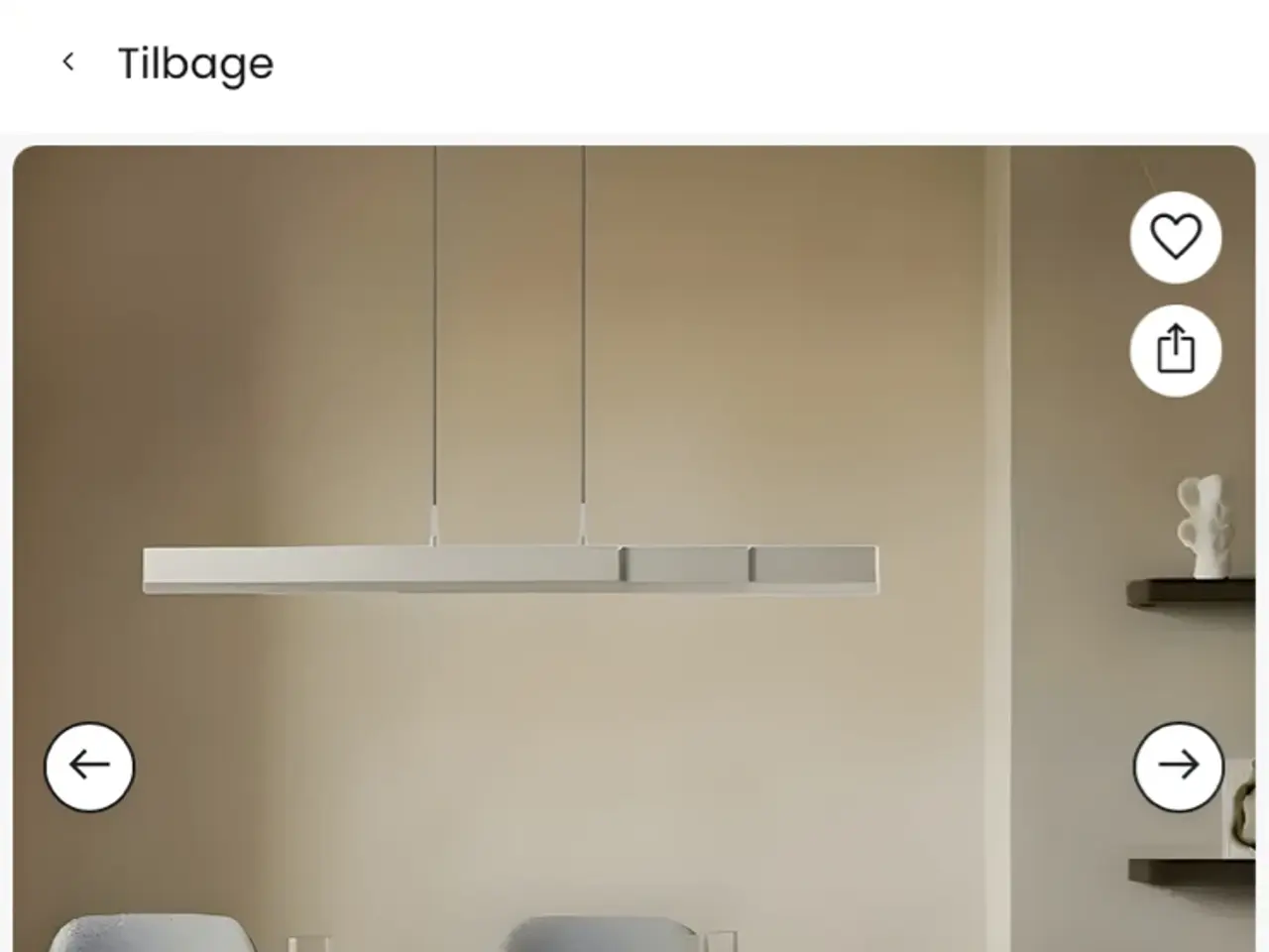 Billede 1 - Lampe over spisebord eller til køkken sælges