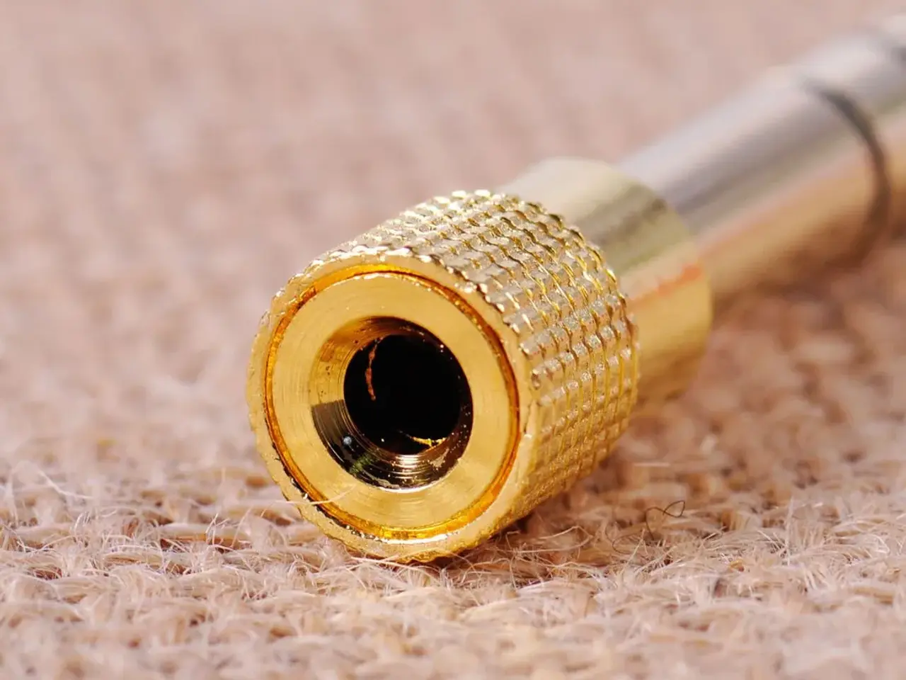 Billede 2 - Adapter mellem minijack-hun og jack-han
