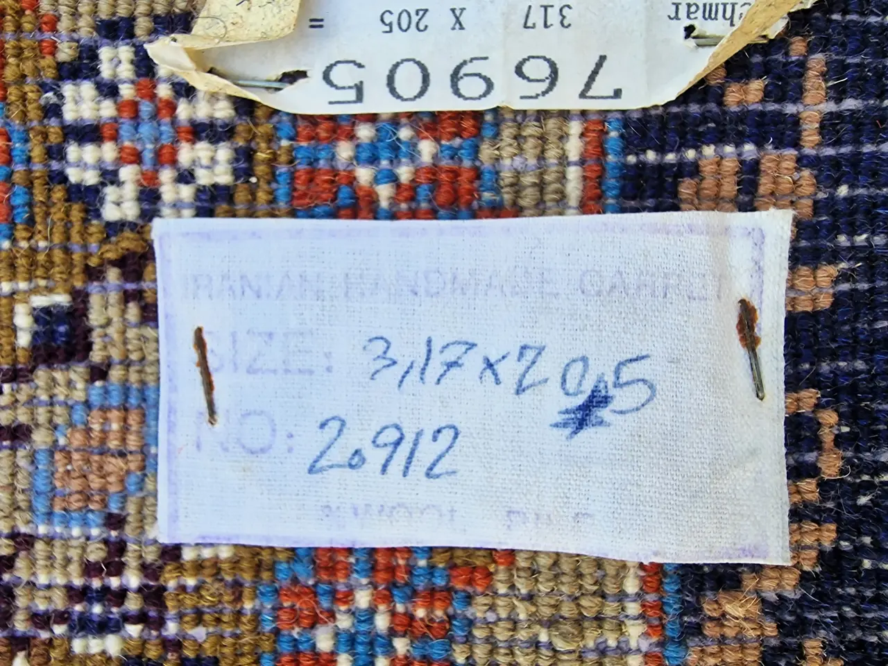 Billede 12 - Stort smukt vintage Kaschmar tæppe.
