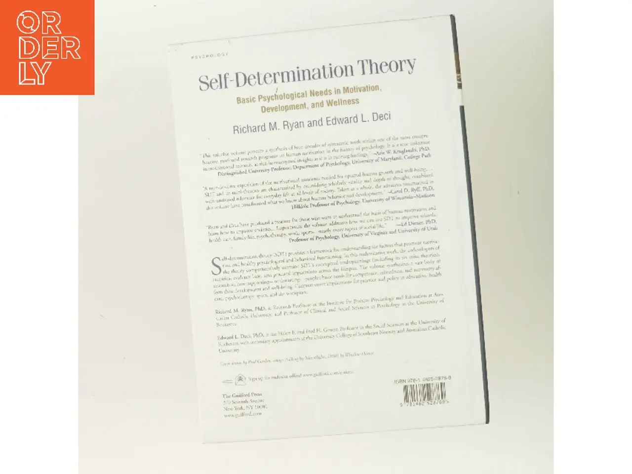Billede 3 - Self-determination theory : basic psychological needs in motivation, development and wellness af Richard M. Ryan (Bog)