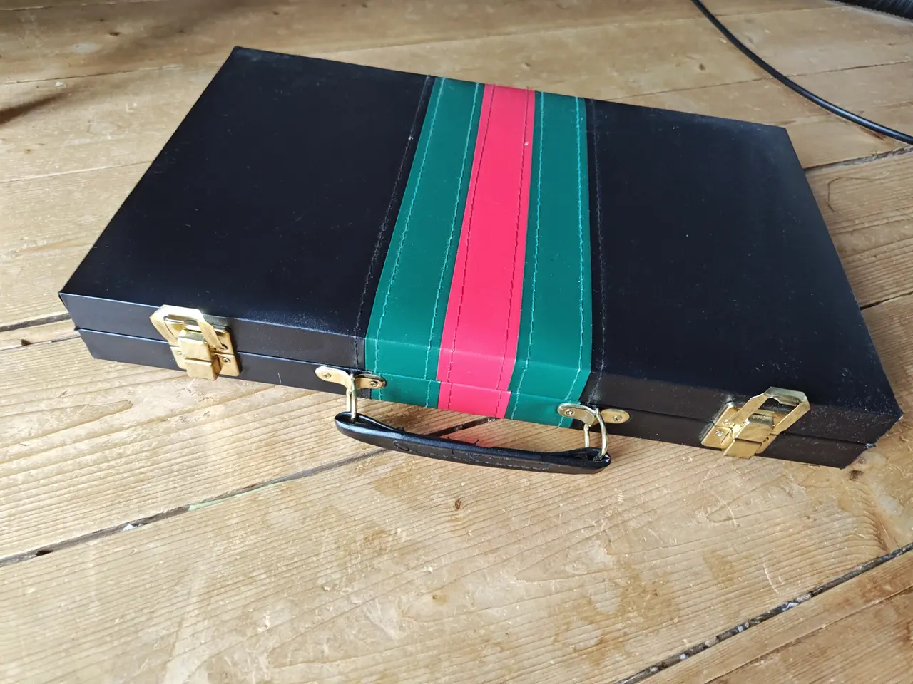 Billede 1 - Backgammon i kuffert Brætspil