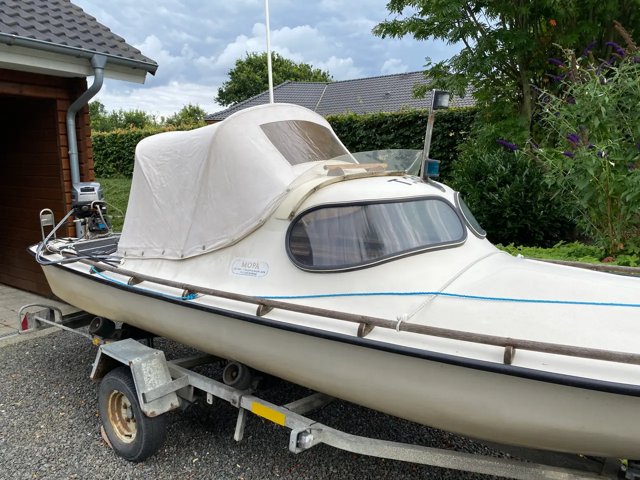 Billede 3 - MOPA havjagtbåd med Mariner påhængsmotor