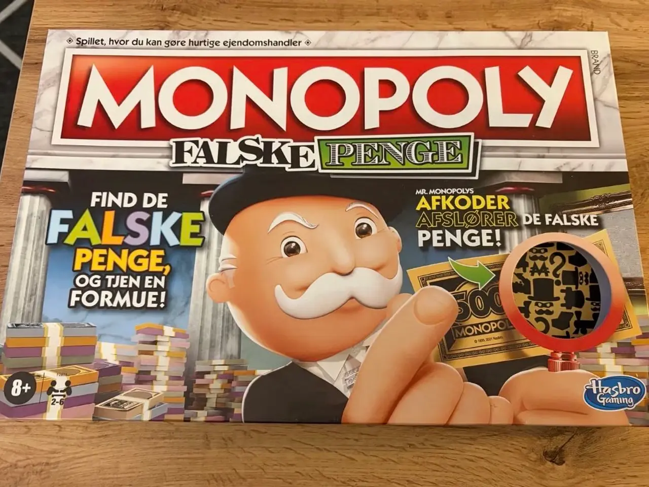 Billede 1 - Hasbro Monopoly Falske Penge brætspil