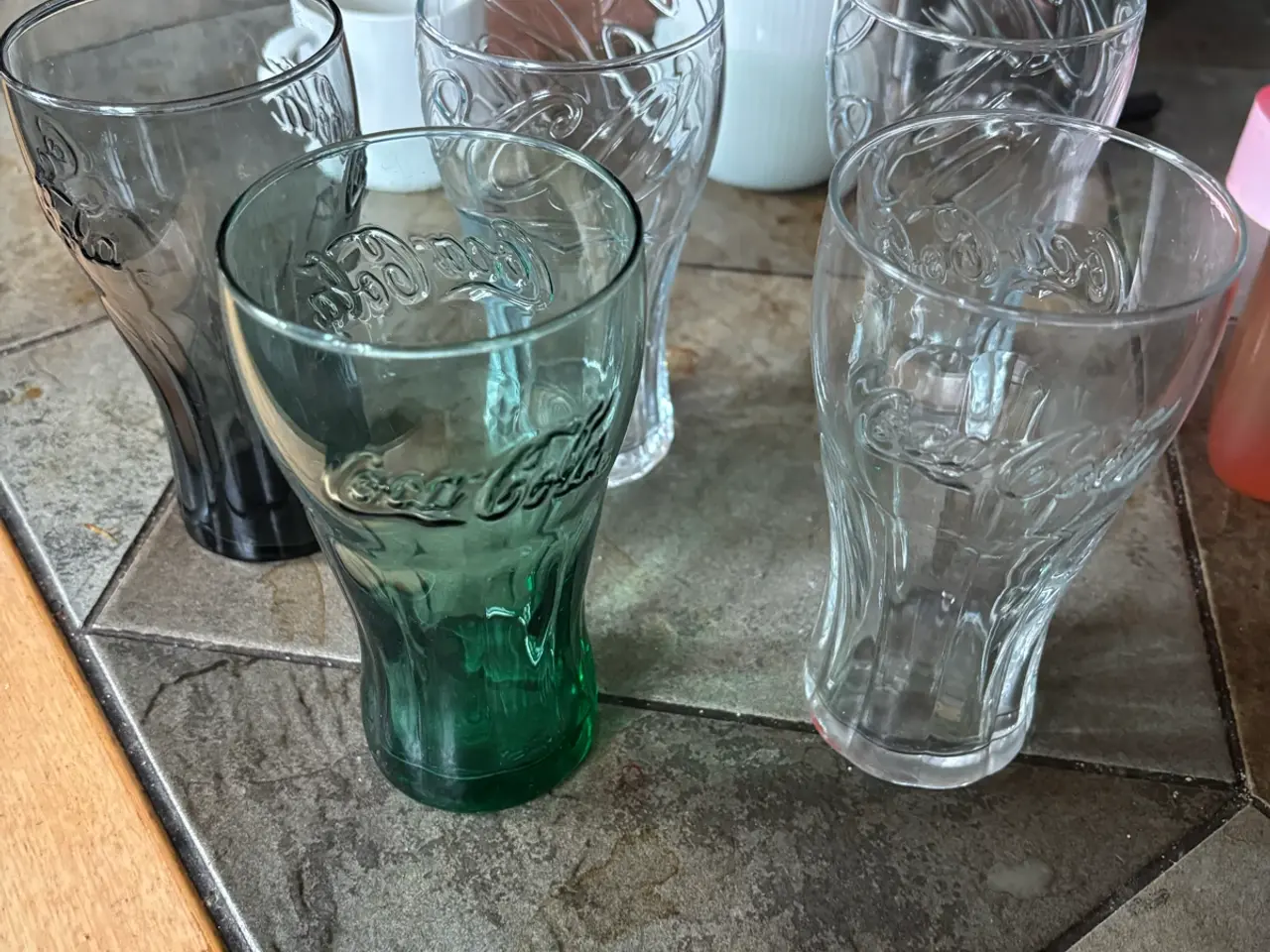Billede 1 - 5 Coca Cola glas sælges samlet