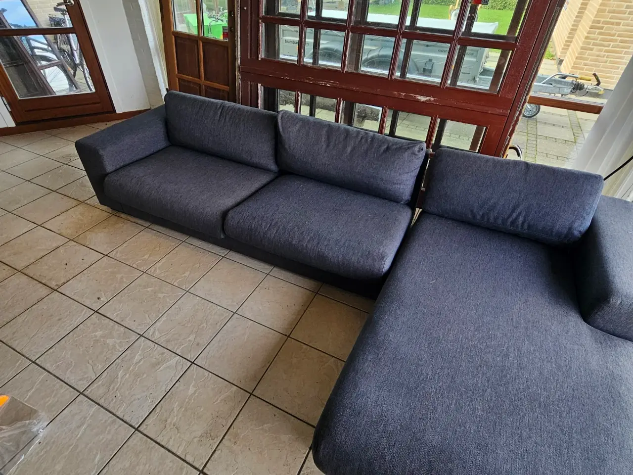 Billede 2 - Sofa med chaiselong 