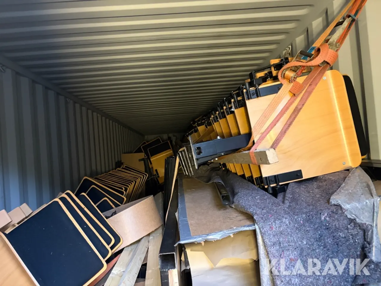 Billede 7 - Elektrisk tribune, opbevaret i 40-fods container