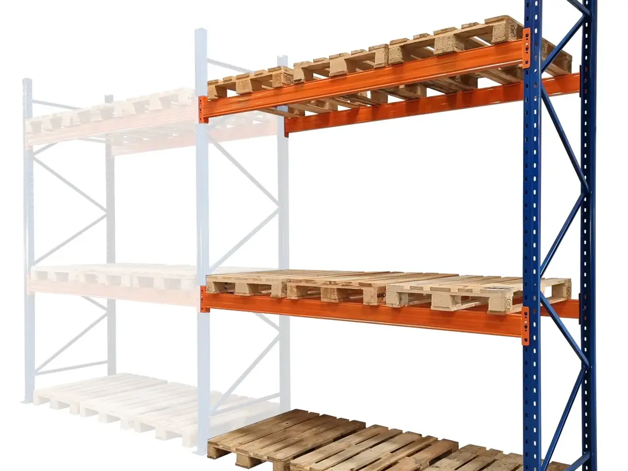 Billede 2 - Pallereoler nye 2,5m eller 3,5m. 2 fag.