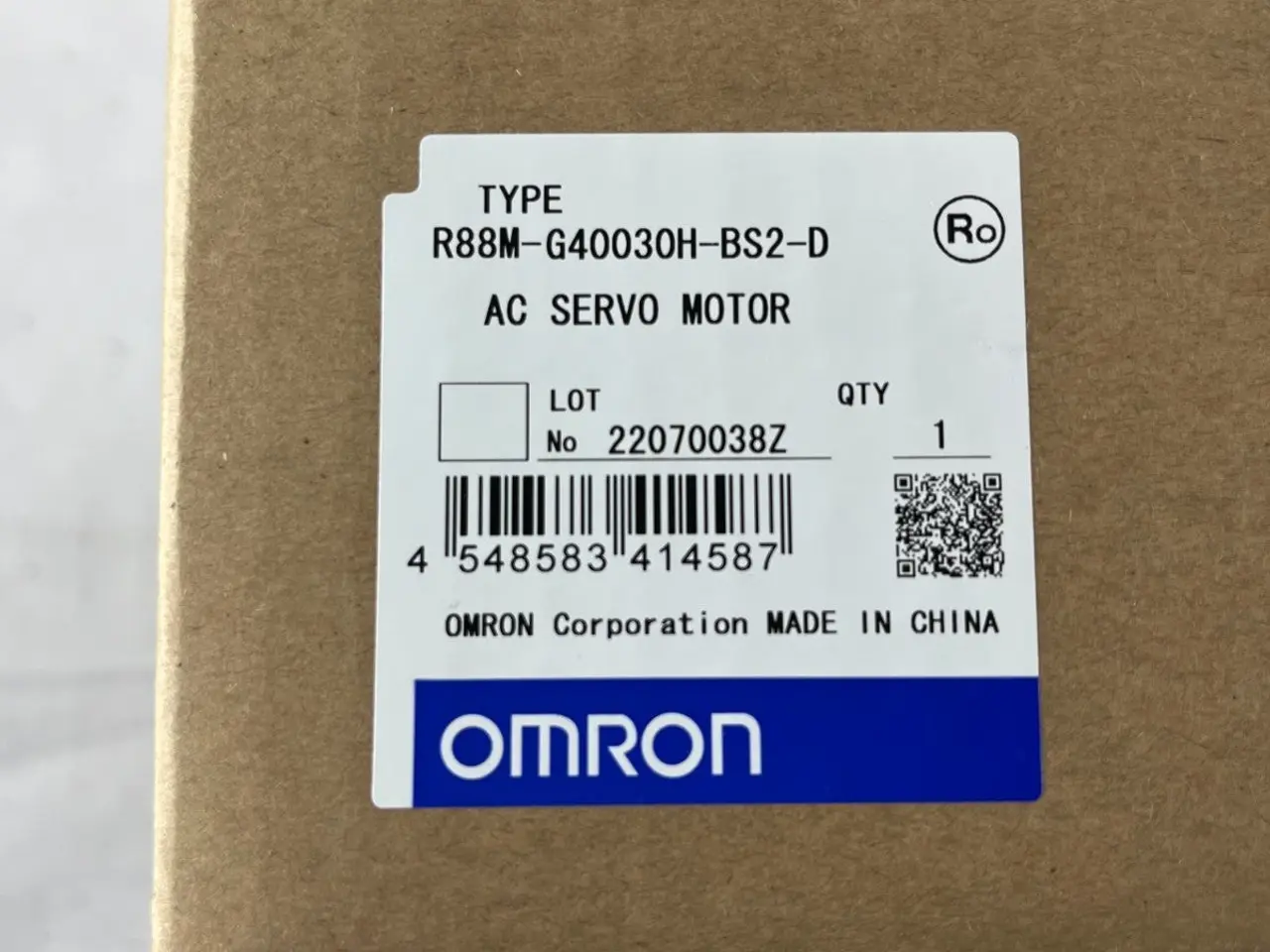 Billede 5 - Omron R88M-G40030H-BS2-D AC servomotor 400W 200V