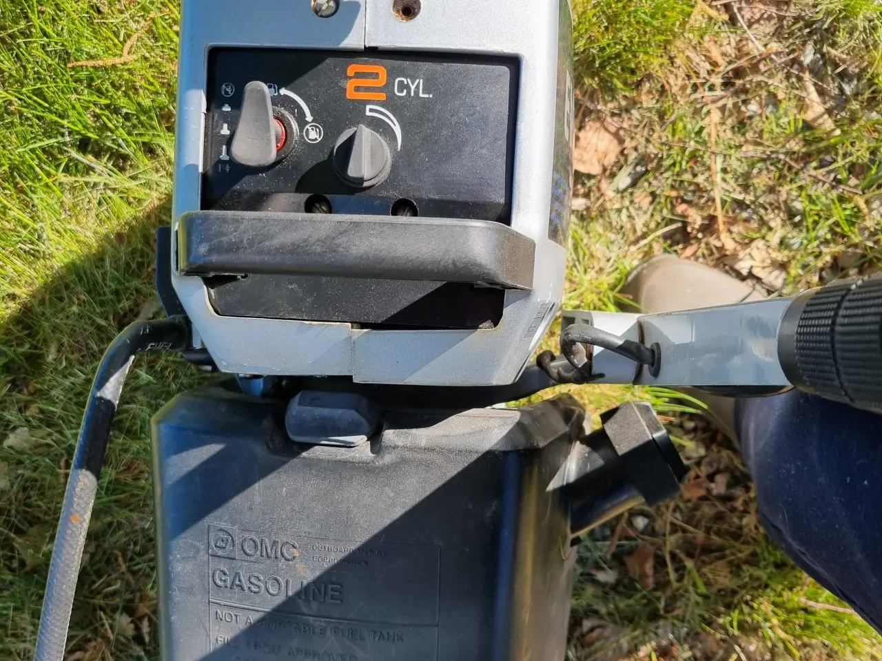 Billede 2 - Evinrude 4 påhængsmotor 