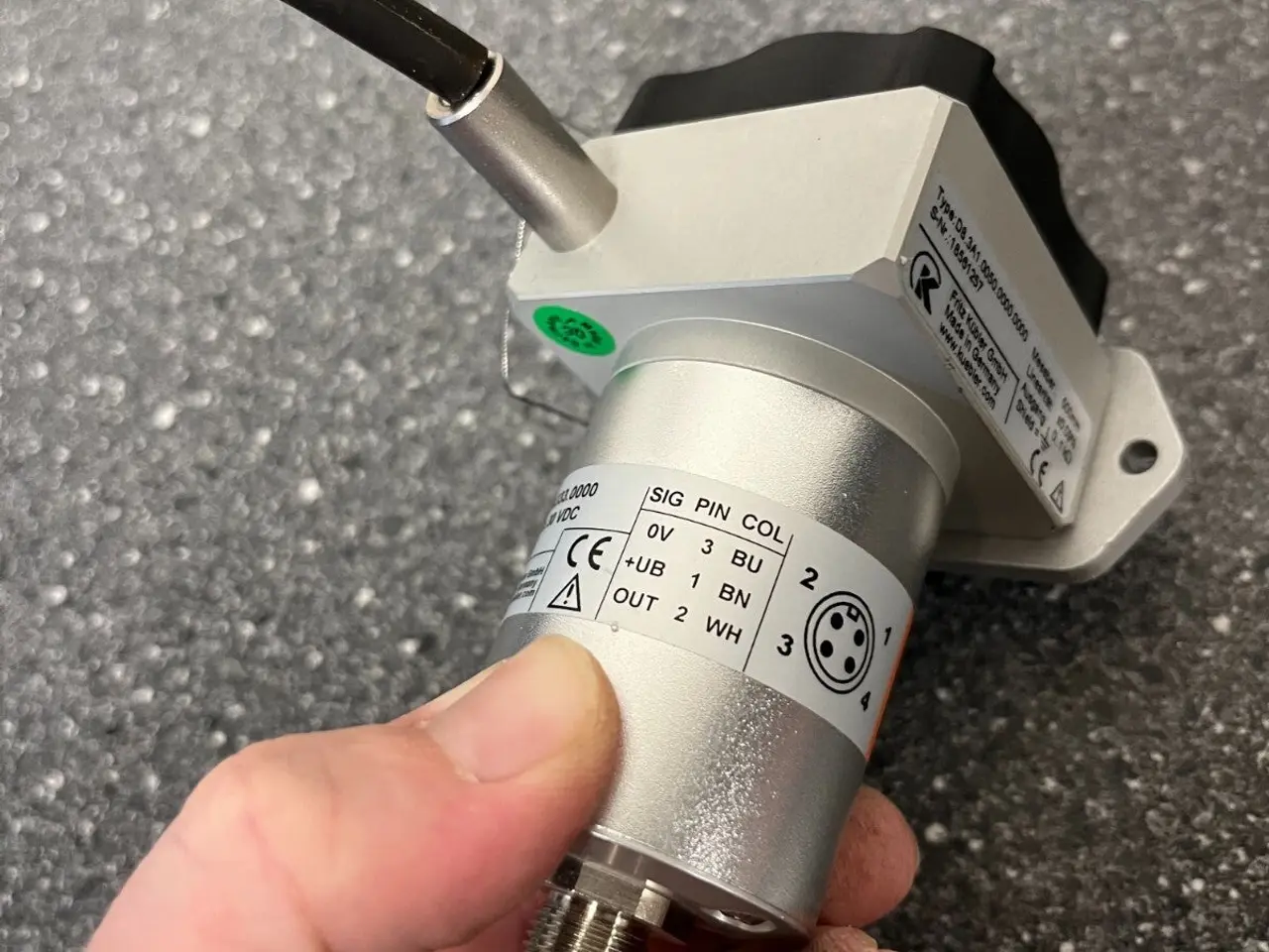 Billede 3 - Kübler D8.3A1.0050.A333.0000 Draw Wire Encoder -
