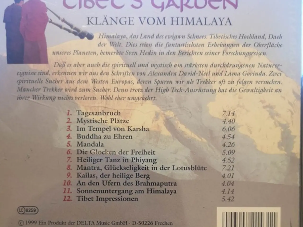 Billede 4 - Dave Miller – Tibet's Garden – CD