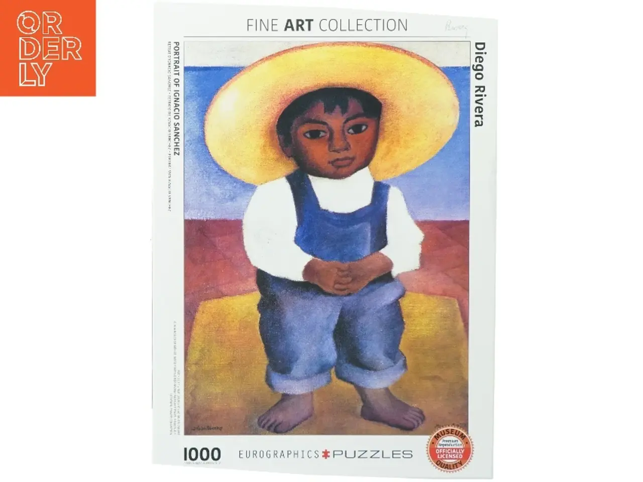 Billede 1 - Puslespil med kunstmotiv af Diego Rivera (str. 1000 brikker)
