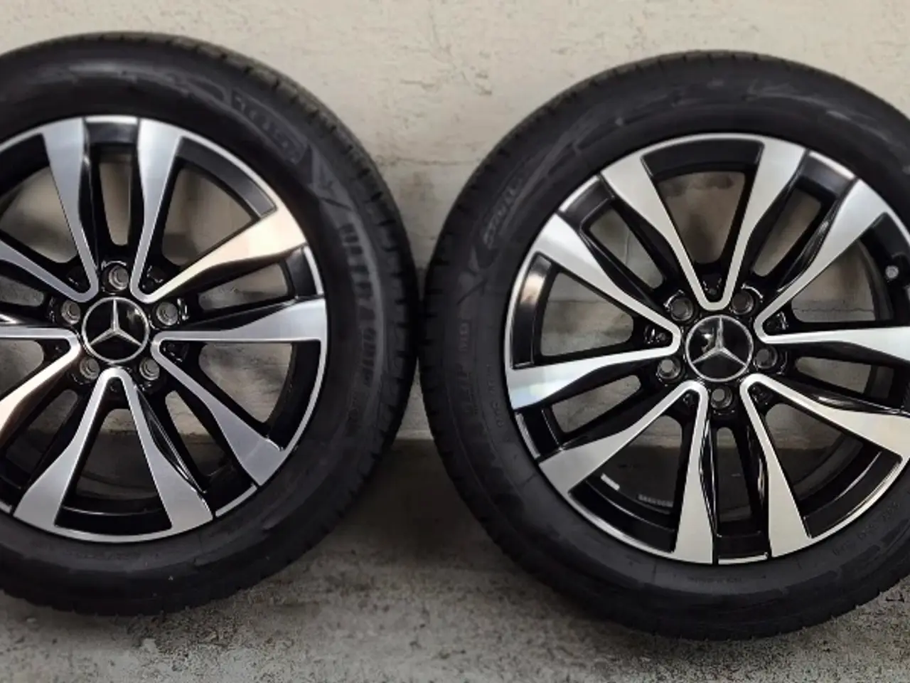 Billede 10 - MERCEDES ORIGINAL ALUFÆLGE MED VINTERDÆK