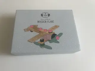 Træ model fly - samlesæt