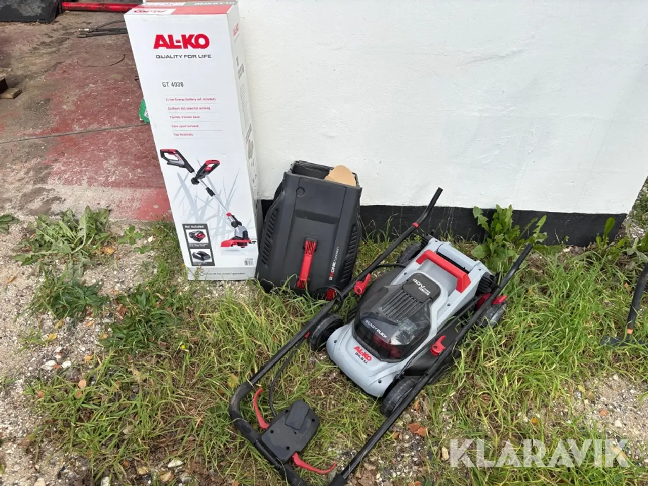Billede 1 - Plæneklipper og græstrimmer Al-ko 34.8 Li / GT 4030