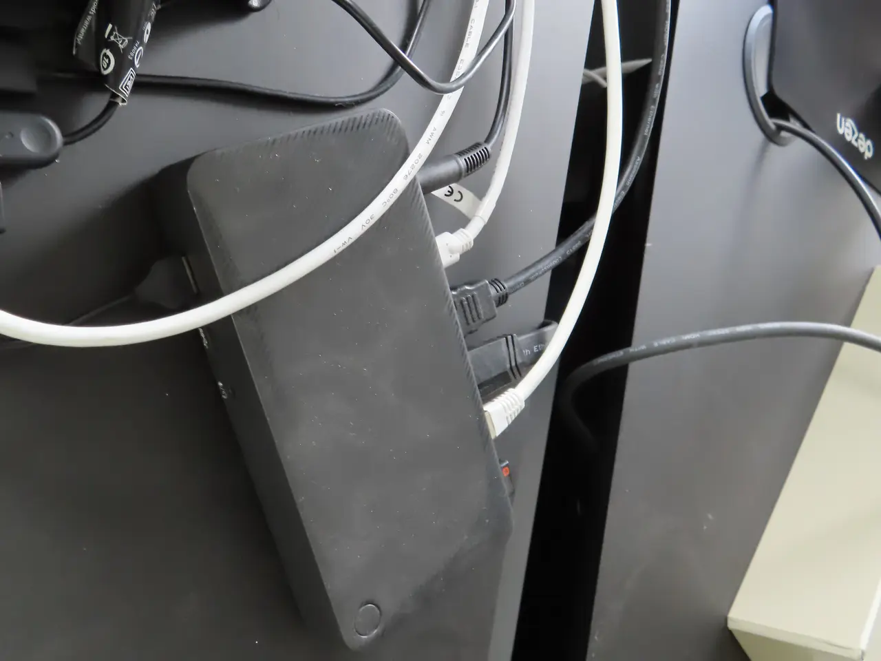 Billede 6 - 2 stk. Computerskræme PHILIPS 273V, tastatur, mus, dockingstation
